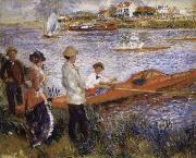 Oarsmen at Chatou renoir